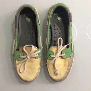 Crocs canvas loafer